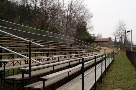 Waterford Hills Raceway (Waterford Hills Road Racing) - Grandstand - Photo From Water Winter Wonderland